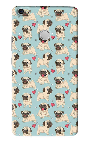 Pug Dog Xiaomi Redmi Mi Max Back Skin Wrap