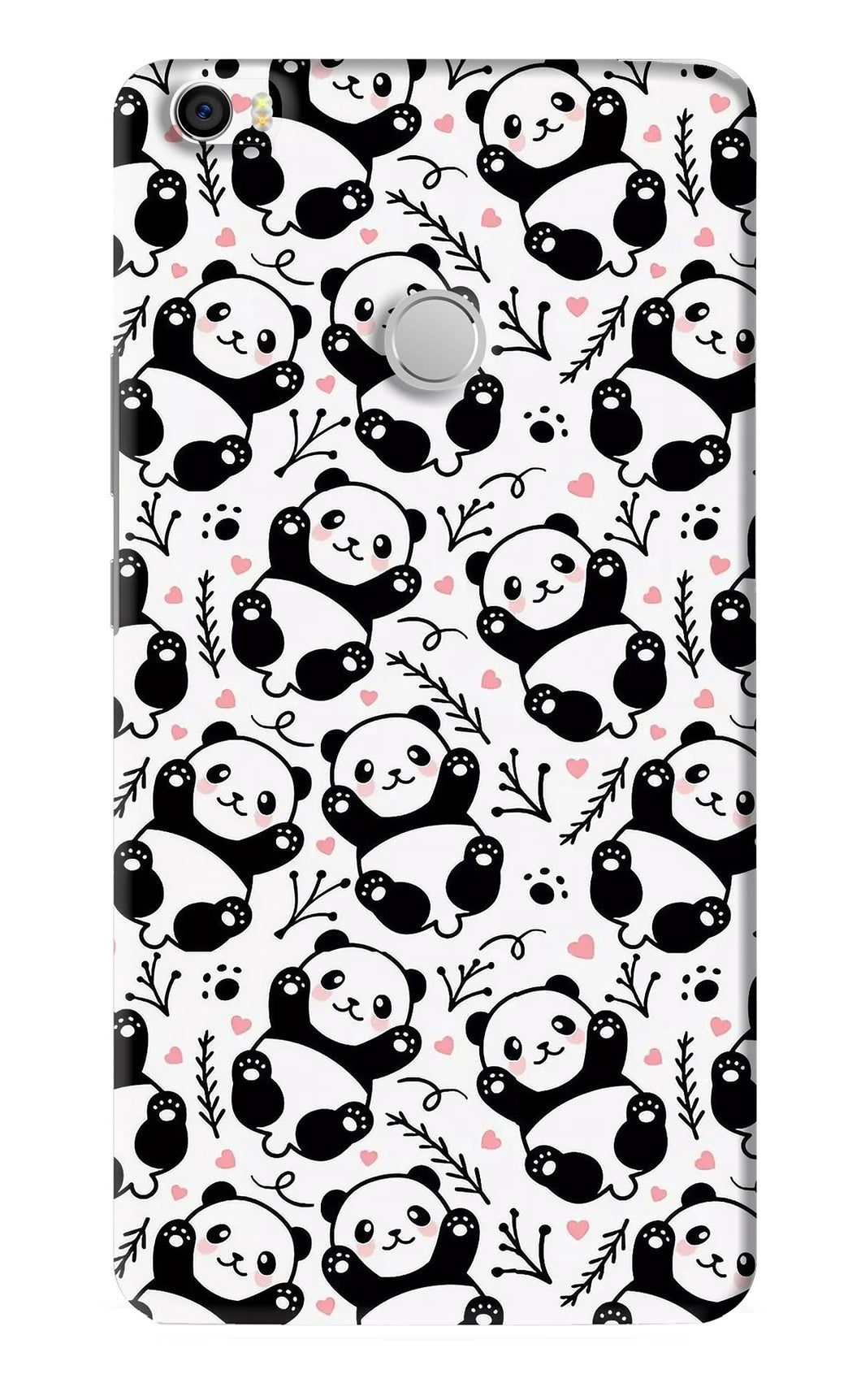 Cute Panda Xiaomi Redmi Mi Max Back Skin Wrap