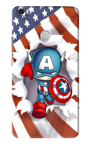 Captain America Xiaomi Redmi Mi Max Back Skin Wrap