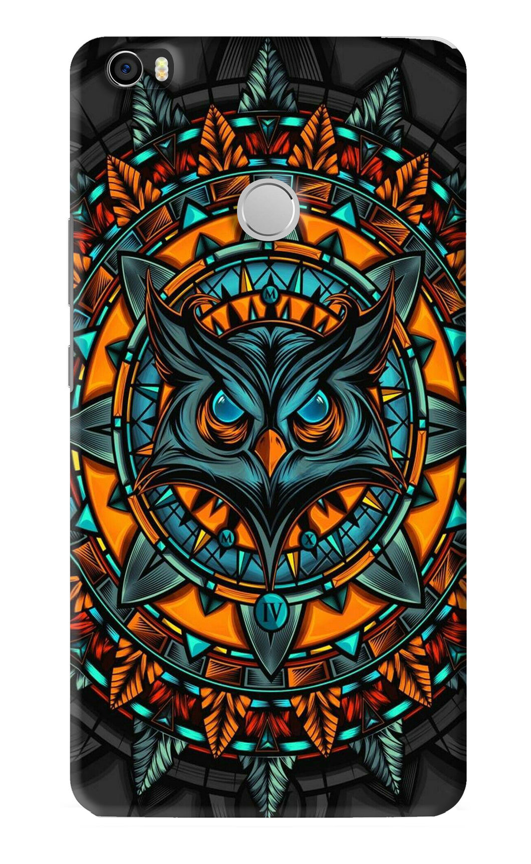 Angry Owl Art Xiaomi Redmi Mi Max Back Skin Wrap