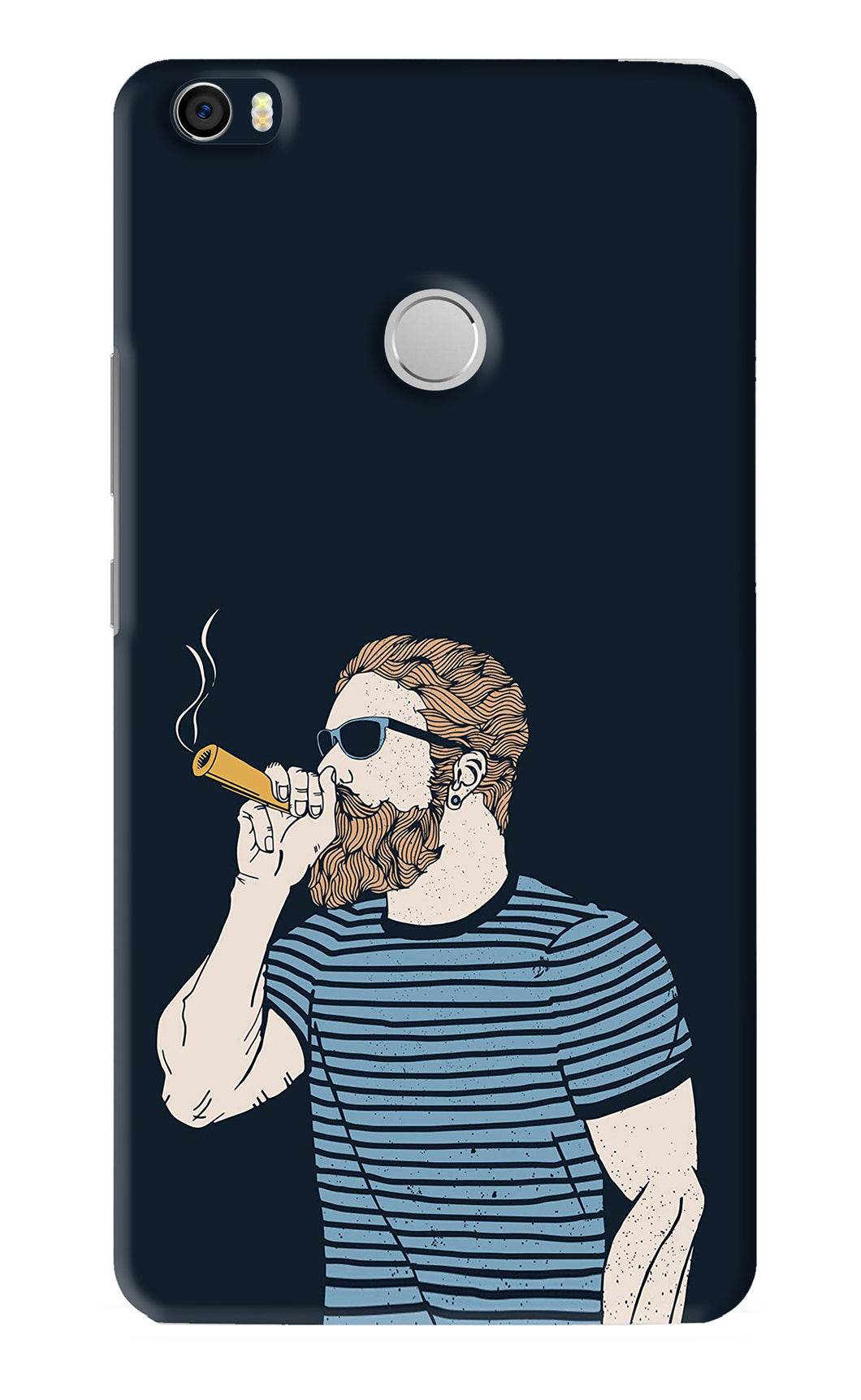 Smoking Xiaomi Redmi Mi Max Back Skin Wrap