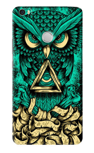 Green Owl Xiaomi Redmi Mi Max Back Skin Wrap