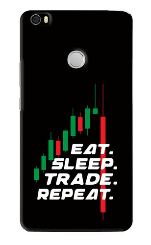 Eat Sleep Trade Repeat Xiaomi Redmi Mi Max Back Skin Wrap