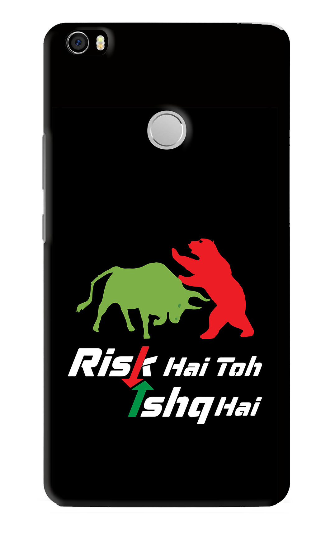 Risk Hai Toh Ishq Hai Xiaomi Redmi Mi Max Back Skin Wrap