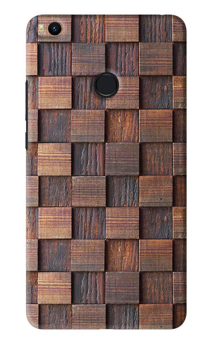Wooden Cube Design Xiaomi Redmi Mi Max 2 Back Skin Wrap