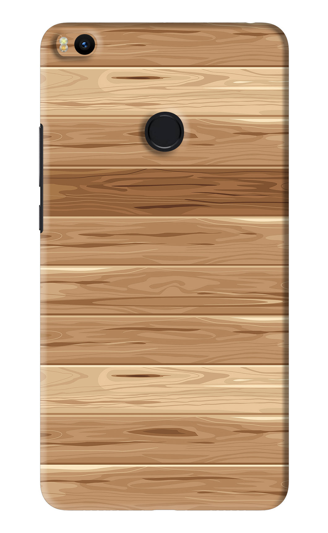 Wooden Vector Xiaomi Redmi Mi Max 2 Back Skin Wrap