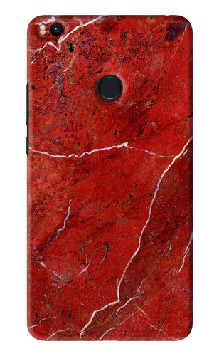 Red Marble Design Xiaomi Redmi Mi Max 2 Back Skin Wrap
