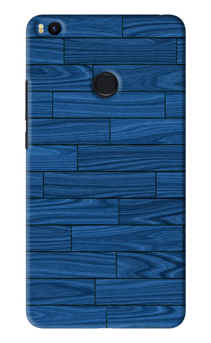 Blue Wooden Texture Xiaomi Redmi Mi Max 2 Back Skin Wrap
