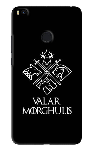 Valar Morghulis | Game Of Thrones Xiaomi Redmi Mi Max 2 Back Skin Wrap