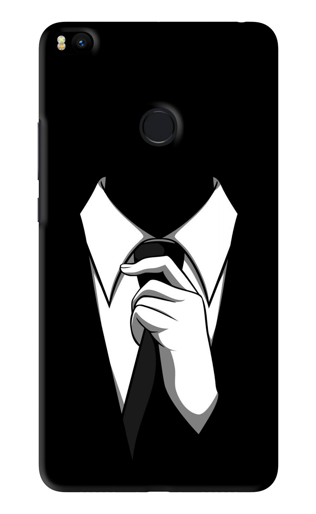 Black Tie Xiaomi Redmi Mi Max 2 Back Skin Wrap