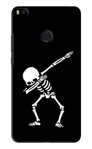 Dabbing Skeleton Art Xiaomi Redmi Mi Max 2 Back Skin Wrap