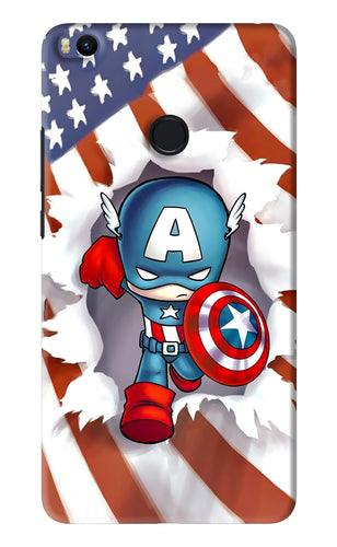Captain America Xiaomi Redmi Mi Max 2 Back Skin Wrap