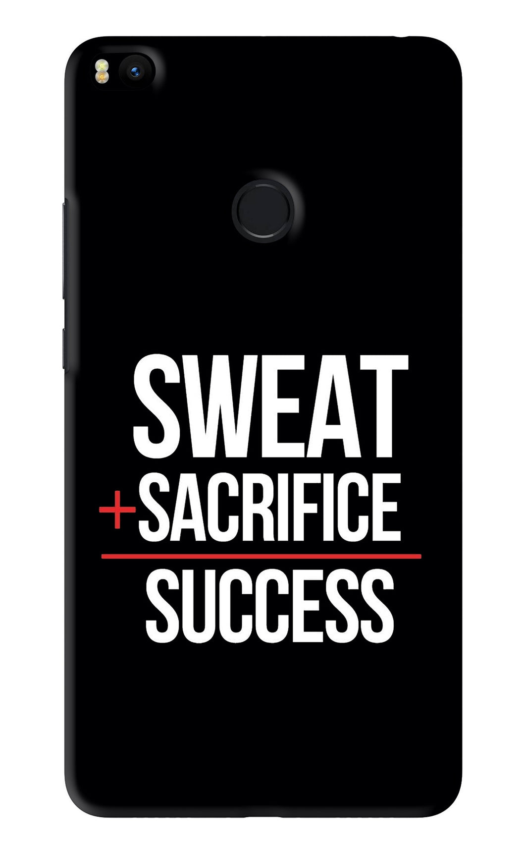 Sweat Sacrifice Success Xiaomi Redmi Mi Max 2 Back Skin Wrap