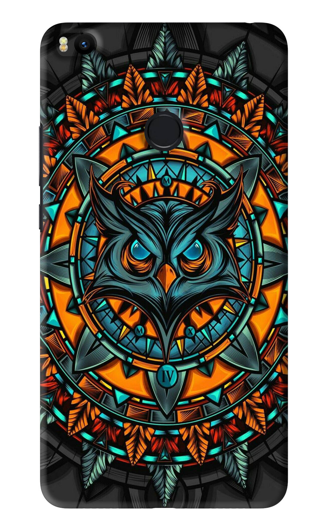 Angry Owl Art Xiaomi Redmi Mi Max 2 Back Skin Wrap