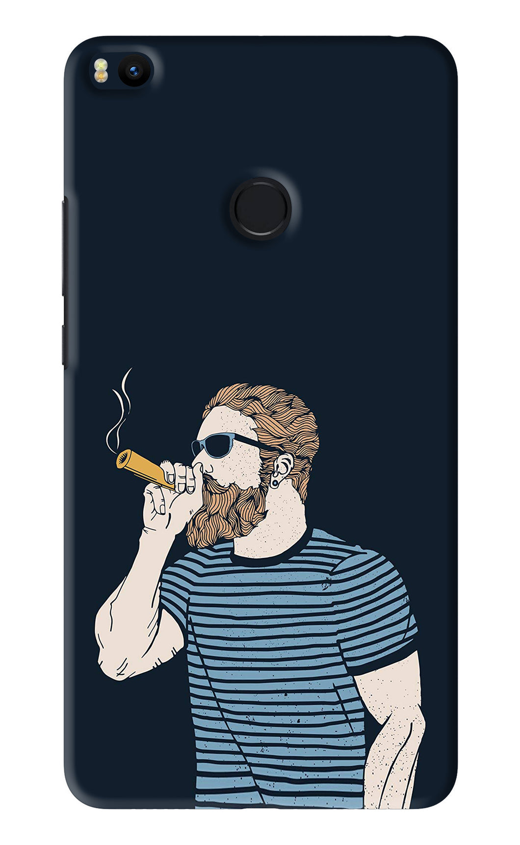 Smoking Xiaomi Redmi Mi Max 2 Back Skin Wrap
