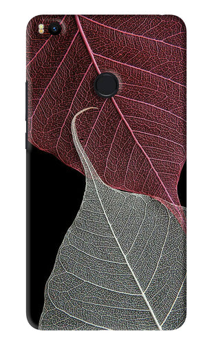 Leaf Pattern Xiaomi Redmi Mi Max 2 Back Skin Wrap
