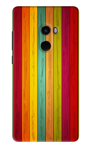Multicolor Wooden Xiaomi Redmi Mi Mix 2 Back Skin Wrap