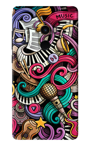 Music Abstract Xiaomi Redmi Mi Mix 2 Back Skin Wrap