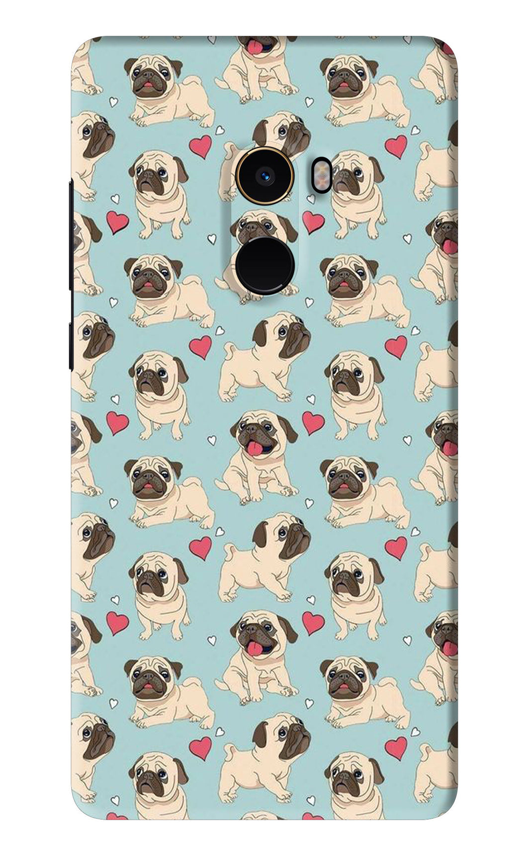 Pug Dog Xiaomi Redmi Mi Mix 2 Back Skin Wrap