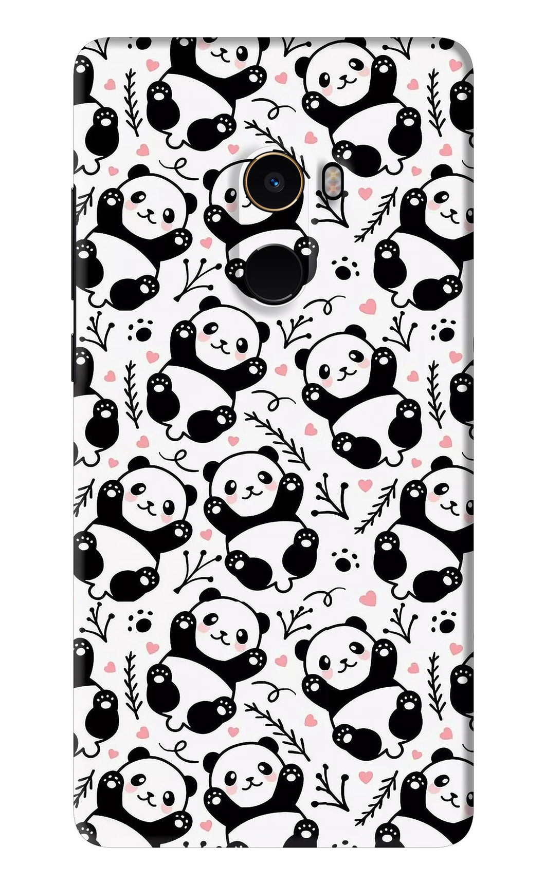 Cute Panda Xiaomi Redmi Mi Mix 2 Back Skin Wrap