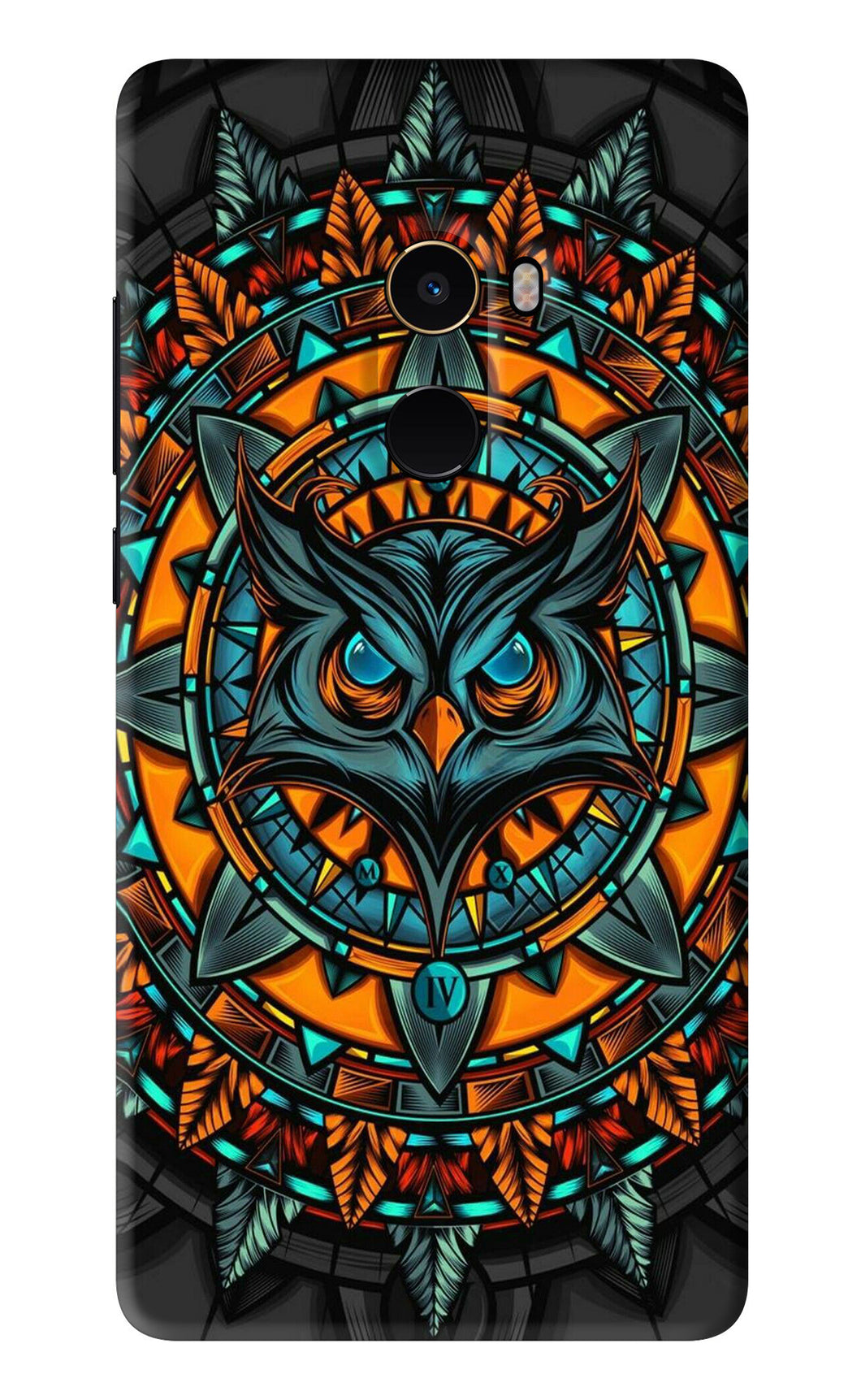 Angry Owl Art Xiaomi Redmi Mi Mix 2 Back Skin Wrap