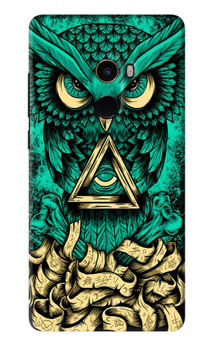 Green Owl Xiaomi Redmi Mi Mix 2 Back Skin Wrap