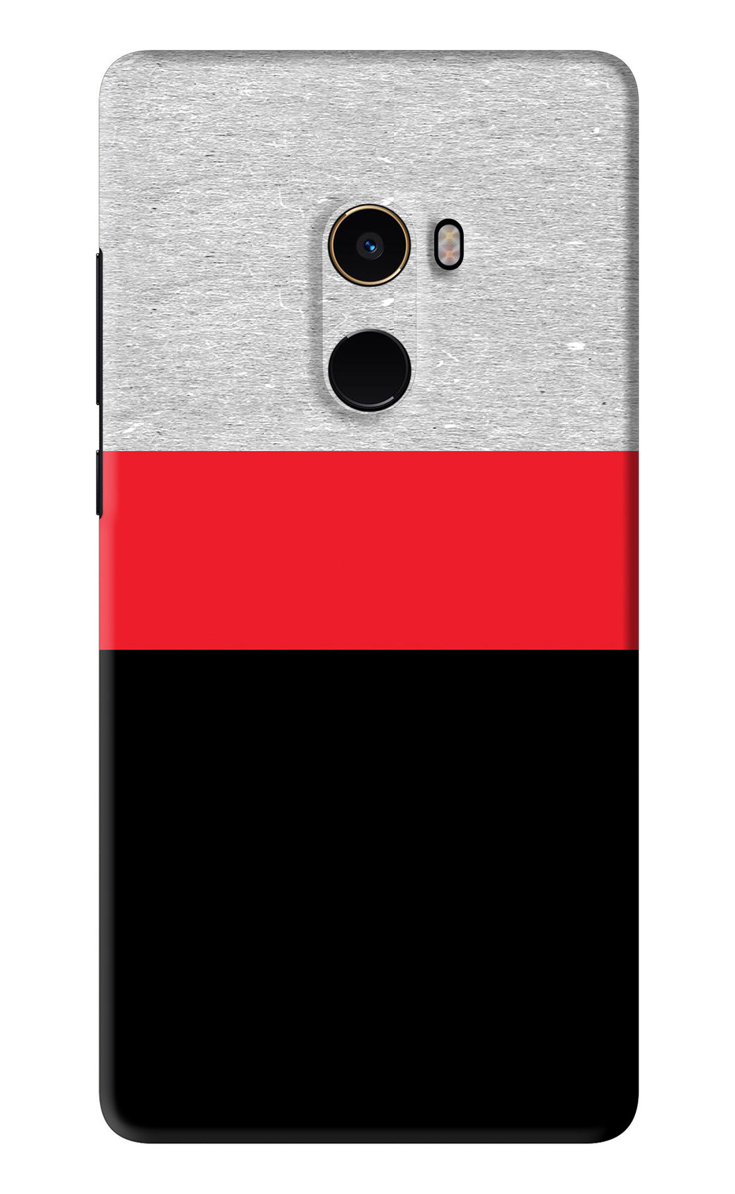 Tri Color Pattern Xiaomi Redmi Mi Mix 2 Back Skin Wrap