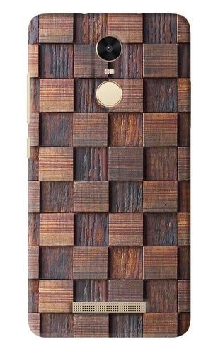 Wooden Cube Design Xiaomi Redmi Note 3 Back Skin Wrap