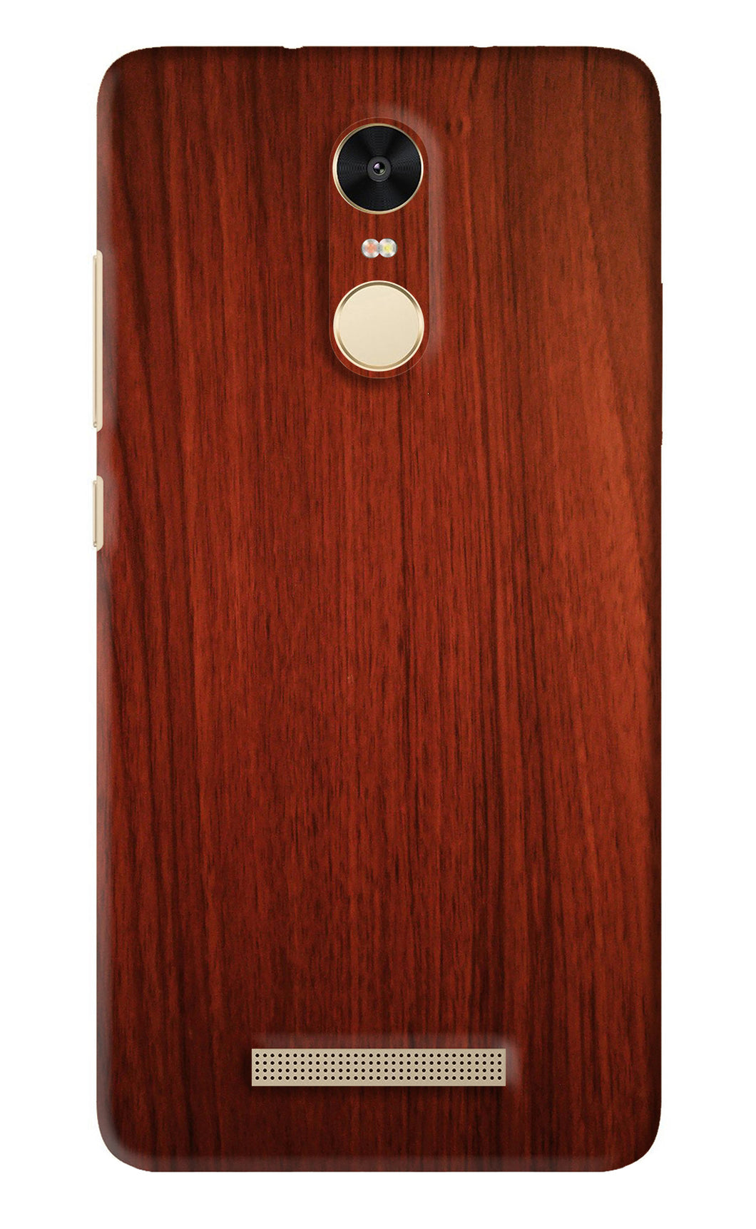 Wooden Plain Pattern Xiaomi Redmi Note 3 Back Skin Wrap