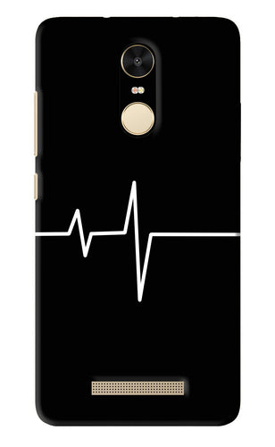 Heart Beats Xiaomi Redmi Note 3 Back Skin Wrap