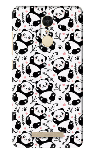 Cute Panda Xiaomi Redmi Note 3 Back Skin Wrap