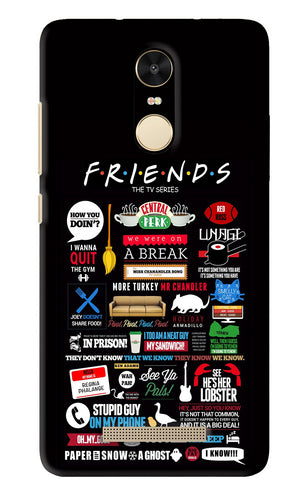 FRIENDS Xiaomi Redmi Note 3 Back Skin Wrap