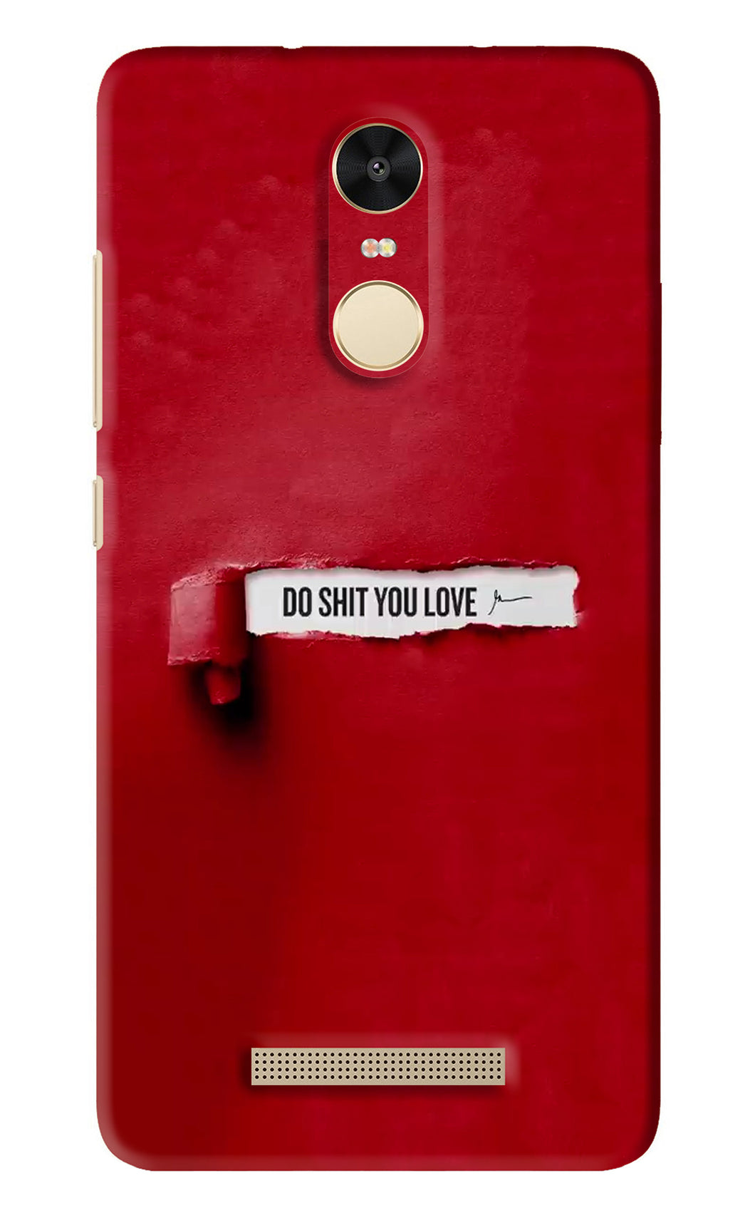 Do Shit You Love Xiaomi Redmi Note 3 Back Skin Wrap