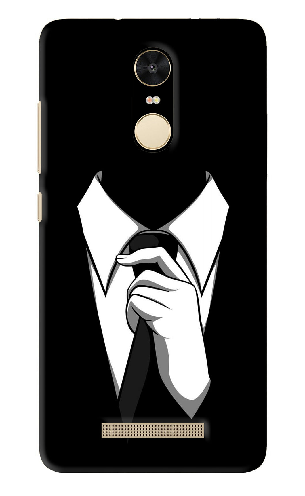 Black Tie Xiaomi Redmi Note 3 Back Skin Wrap