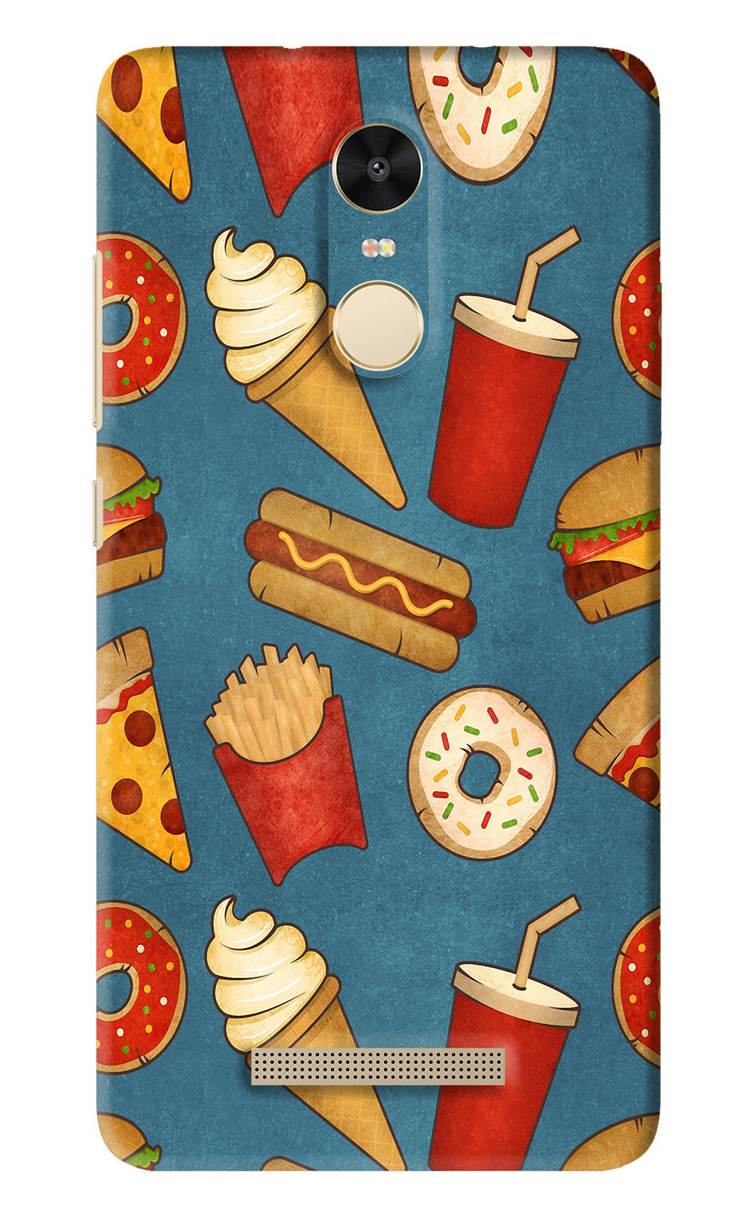 Foodie Xiaomi Redmi Note 3 Back Skin Wrap