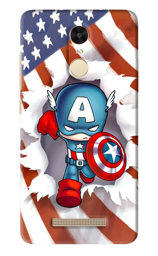 Captain America Xiaomi Redmi Note 3 Back Skin Wrap