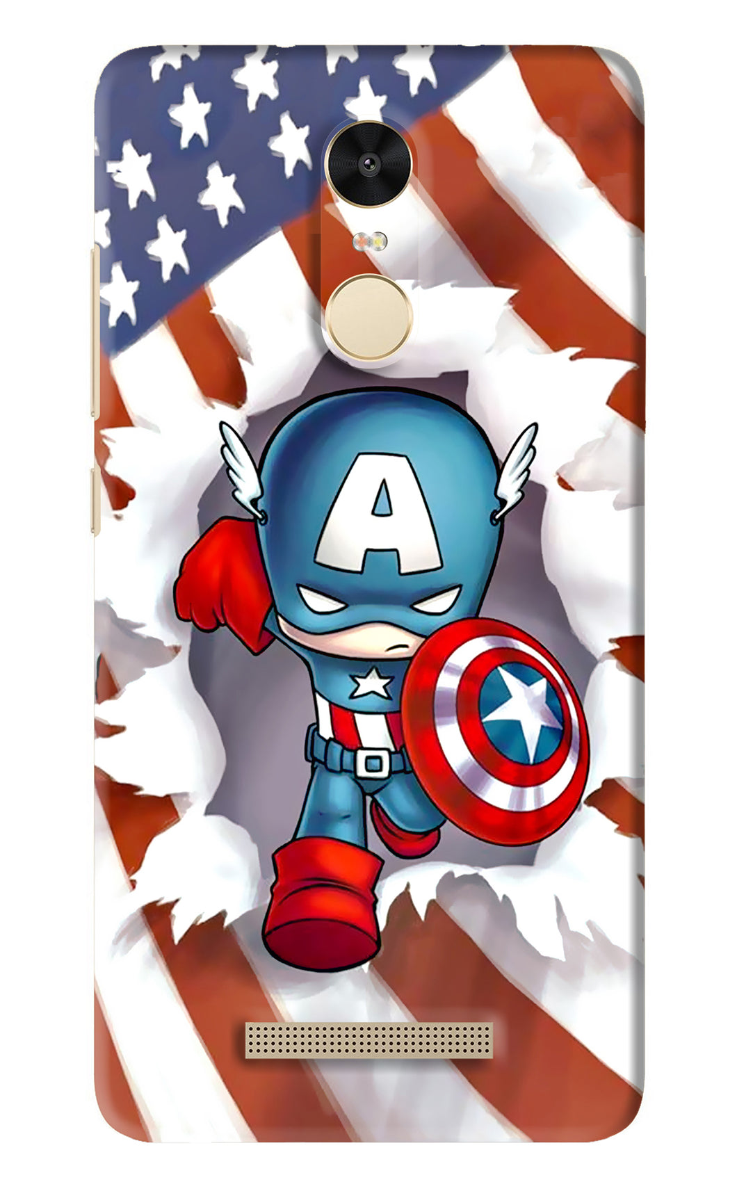 Captain America Xiaomi Redmi Note 3 Back Skin Wrap