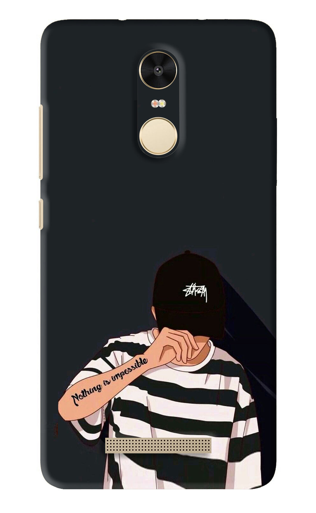 Aesthetic Boy Xiaomi Redmi Note Back Skin Wrap