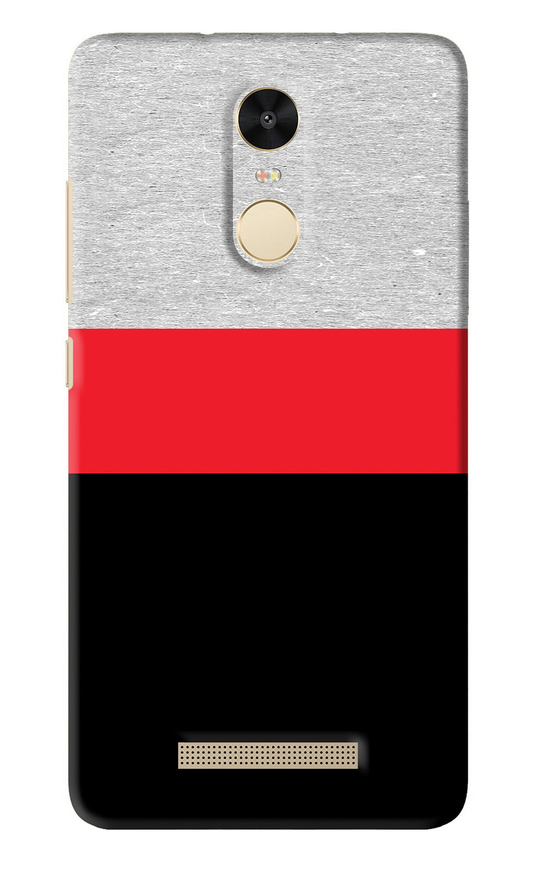 Tri Color Pattern Xiaomi Redmi Note 3 Back Skin Wrap