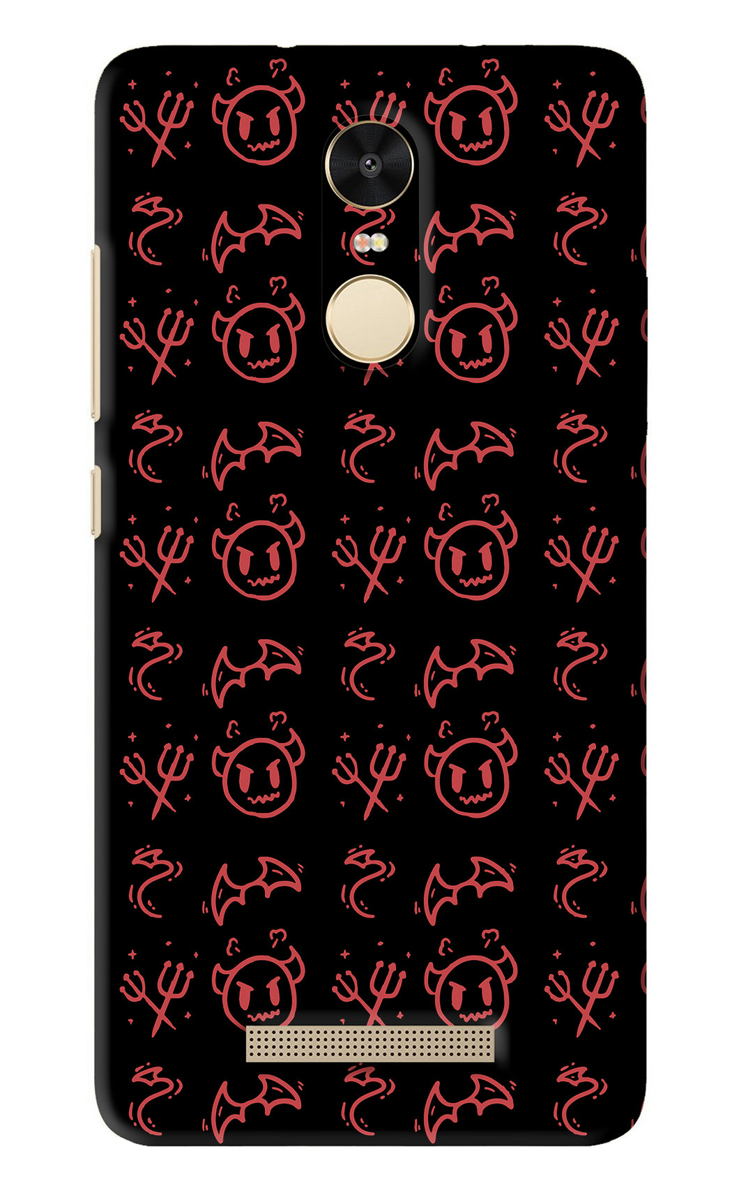 Devil Xiaomi Redmi Note 3 Back Skin Wrap