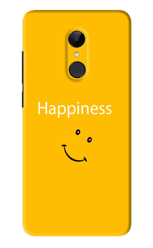 Happiness With Smiley Xiaomi Redmi Note 4 Back Skin Wrap