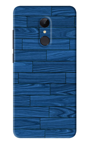 Blue Wooden Texture Xiaomi Redmi Note 4 Back Skin Wrap