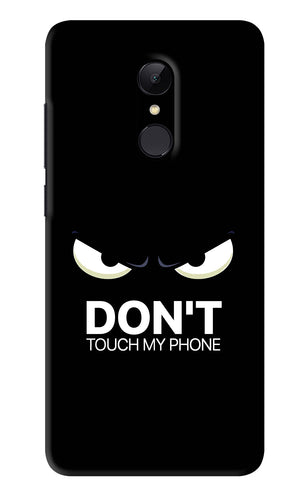 Don'T Touch My Phone Xiaomi Redmi Note 4 Back Skin Wrap