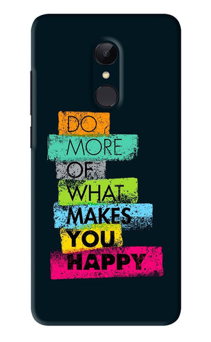 Do More Of What Makes You Happy Xiaomi Redmi Note 4 Back Skin Wrap
