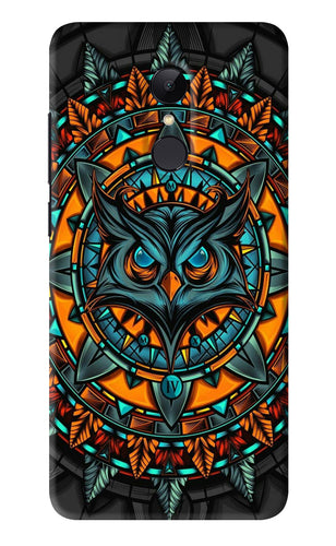 Angry Owl Art Xiaomi Redmi Note 4 Back Skin Wrap