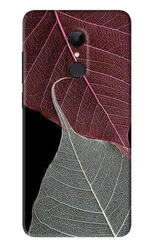 Leaf Pattern Xiaomi Redmi Note 4 Back Skin Wrap