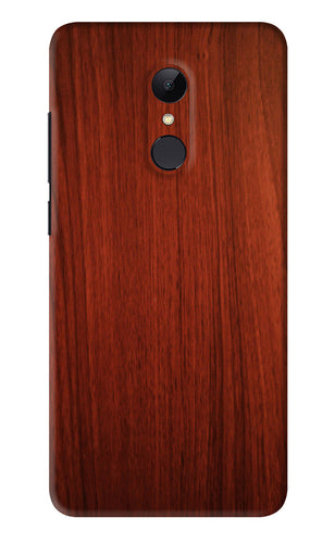 Wooden Plain Pattern Xiaomi Redmi Note 5 Back Skin Wrap