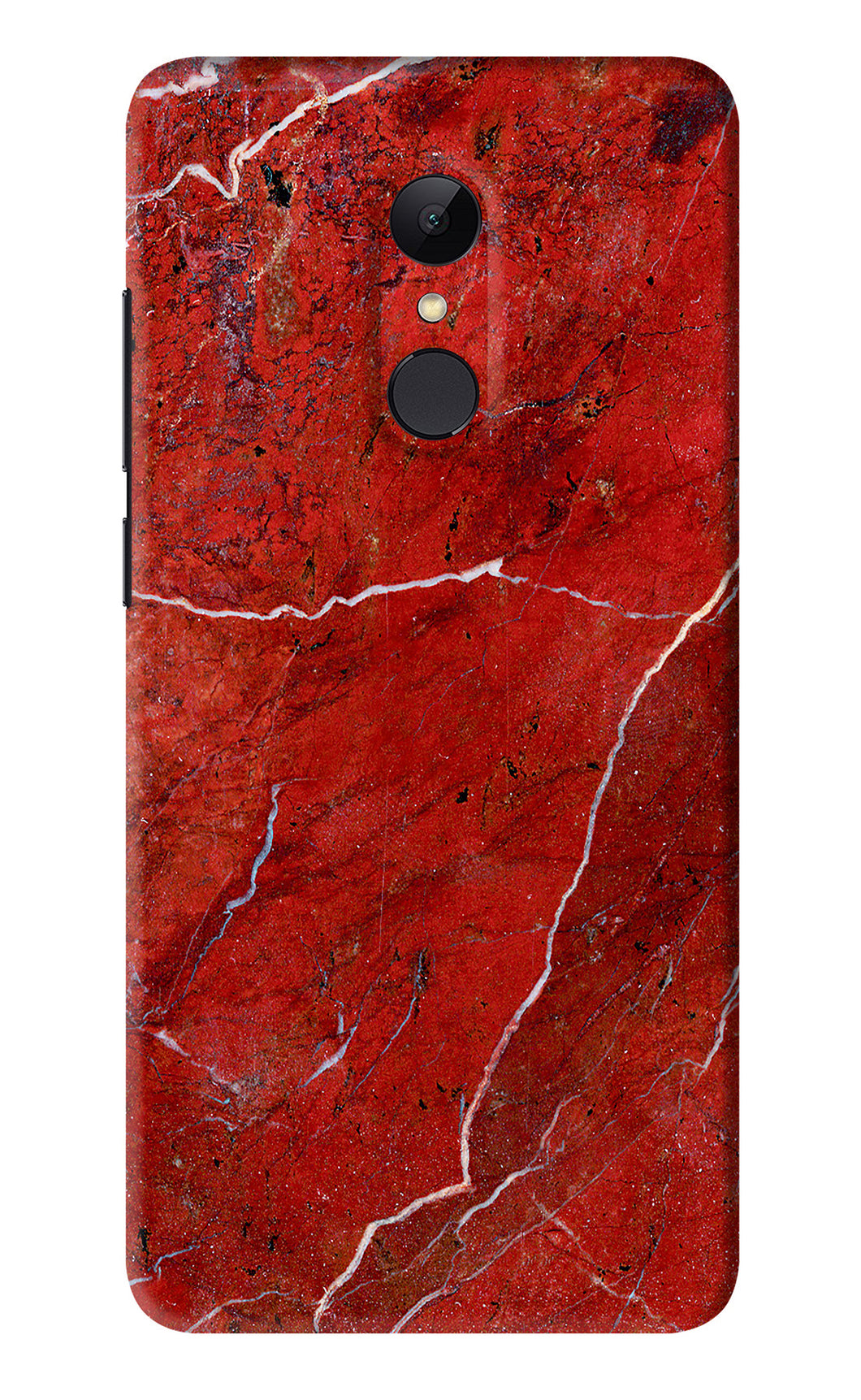 Red Marble Design Xiaomi Redmi Note 5 Back Skin Wrap