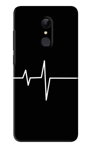 Heart Beats Xiaomi Redmi Note 5 Back Skin Wrap