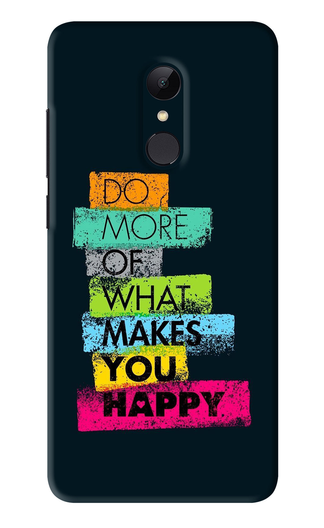 Do More Of What Makes You Happy Xiaomi Redmi Note 5 Back Skin Wrap